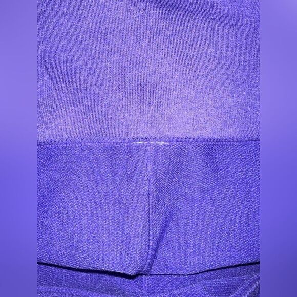 Lululemon in the flow crop II leggings heathered bruised berry purple 4 - Picture 7 of 8
